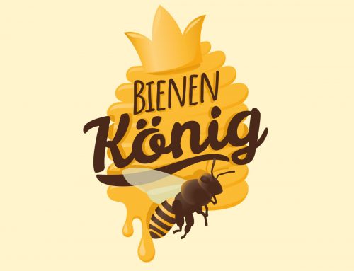 Logodesign Bienen König